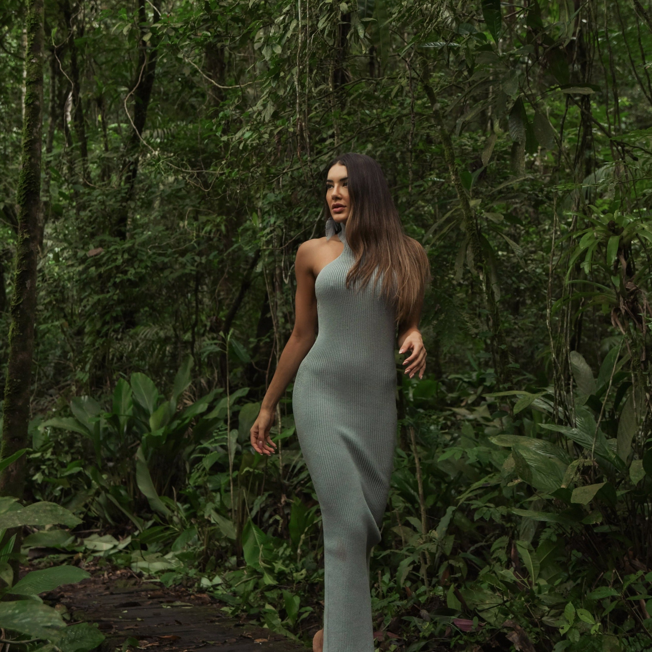 Vestido Cipó - Prata